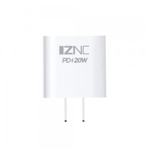 New Delivery for Power Bank Deals - i51 PD3.0 20W Type c cell phone fast charging wall charger slim for iPhone – IZNC