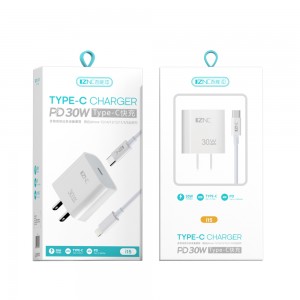 Type c charger fast charging cable mobile phone accessories usb-c wall charger cable 12v 30w pd phone usb c charger block eu us uk au for iphone 15