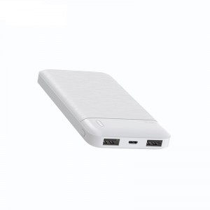 Z02 ODM Portable Charger 10000mAh Mobile Phone Dual Out Put And Input USB Power Bank factory