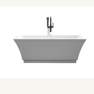 Customize Size Repairable CUPC Bath Tub Adult Luxuria Soaking Solidorum Superficiem Freestanding Bathtubs