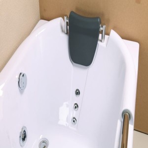 Multifunctional JS-8032 ABS White Massage Bathtub with CE&CUPC  For Home Use