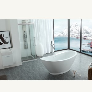 Ụlọ ọrụ 2023 na-ekpo ọkụ na-ere ụlọ nkwari akụ bathtub acrylic freestanding bathtubs