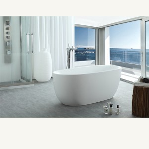 Bathtub for adults 2023 newest bathtub indoor modern freestanding acrylic bath tub bathroom soaking bath