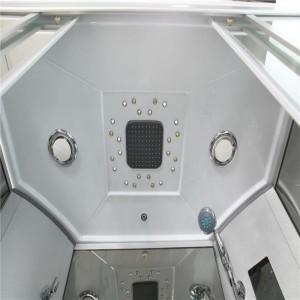 फॅक्टरी थेट पुरवठादार स्नानगृह बाथ स्टीम एन्क्लोजर ग्लास शॉवर केबिन शॉवरसह