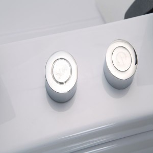 Neues Design, meistverkaufte JS-8031 ABS-Massagebadewanne in Weiß für Badezimmer