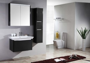 Шик кабинет за бања – елегантен лесен луксузен дизајн и материјал од МДФ JS-9003A