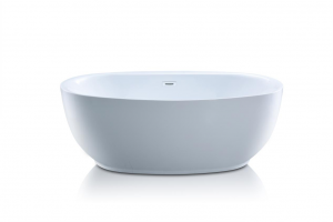 Luxury 2023 Acrylic JS-78 Freestanding Bathtub – Perfect for Big Belly Comfort