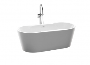 Acrylic Light Luxury Style Bathtub፡JS-715K ከፍተኛ የሚሸጥ ገለልተኛ ምርጫ ለ2023
