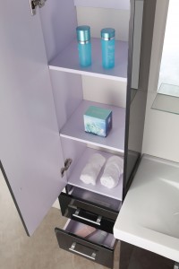 Kúpeľňová skrinka v luxusnom štýle – MDF materiál najvyššej kvality JS-C012B