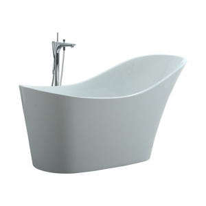 freestanding acrylic bathtubs hot selling Stacking Free Standing Bath Tub Uban sa ce&cupc certificate makahimo matte white & black