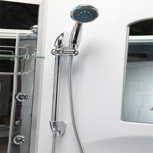 shower Room with Foot Massage tempered glass at coner