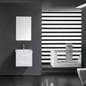 Modern Small Home Decor Waterproof White Bathroom Vanities