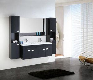 Enhance your Bathroom with Light Luxury JS-8008 With Side Cabinet.