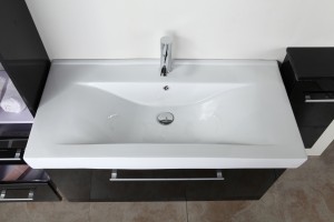 Шкаф за баня в луксозен стил – MDF материал с най-високо качество JS-C012B