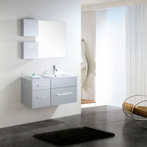 Lavamanos-Unterschränke, rechteckiger Handwaschhahn, Porzellan-Designer-Waschtisch, Badezimmer-Waschtisch mit Waschbecken und Unterschrank