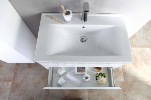 Prémium fürdőszobai szekrény – Kiváló minőségű MDF anyagból és luxus stílusú JS-9005A
