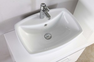 2023 Aukštos kokybės prabangi balta vonios spintelė – JS-9009