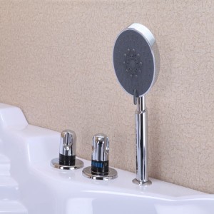 Vasca da bagno massaggiante in ABS bianco stile lussuoso JS-8603 per interni domestici