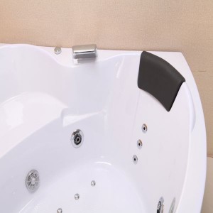 New Modern Design ABS Putih Pijet Bathtub JS-8601