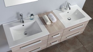 Заманча ванна кабинеты - JS-8006A Элегант җиңел люкс дизайны