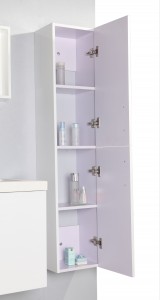 Стилски кабинет за бања – висококвалитетен материјал од МДФ и лесен луксузен стил JS-8650W
