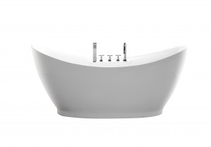 2023 Light Luxury Style: JS-720A Freestanding Acrylic Bathtub