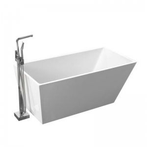 Eco-friendly acrylic standing bathtub, freestanding bath tub
