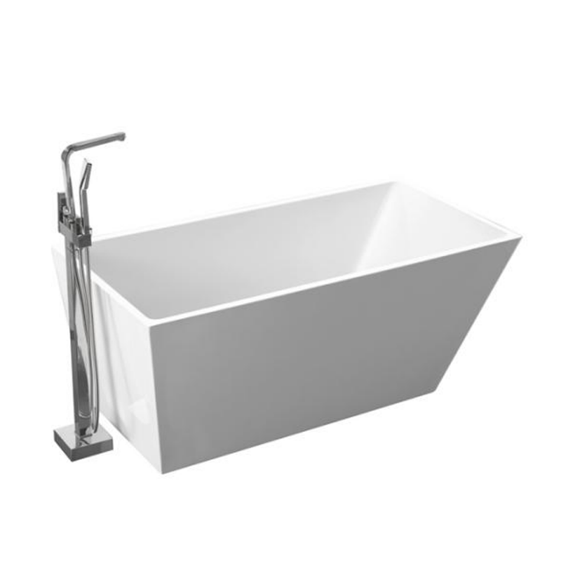 JS-735B Freestanding Bathtub - Modern Style and Top-Quality Acrylic Material (2)