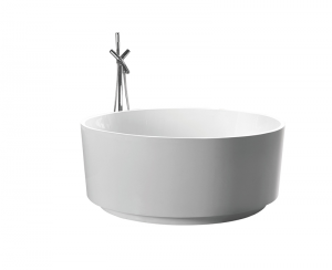 New round acrylic freestanding bathtub JS-732 with unique design