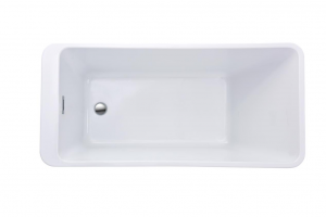 Premium White Acrylic Bathtub JS-735A for Homes – 2023 Collection