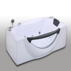 Vasca da bagno bianca per massaggi 2023 Vasca da bagno in ABS per interni più calda JS-8606