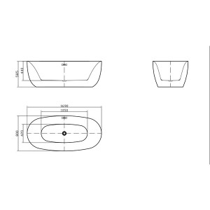 नुहाउने कोठा लक्जरी सेतो टब फ्रीस्ट्यान्डिंग बाथटब राउन्ड बाथटब बाथरूम डिजाइनको लागि एक्रिलिक आधुनिक बाथटब