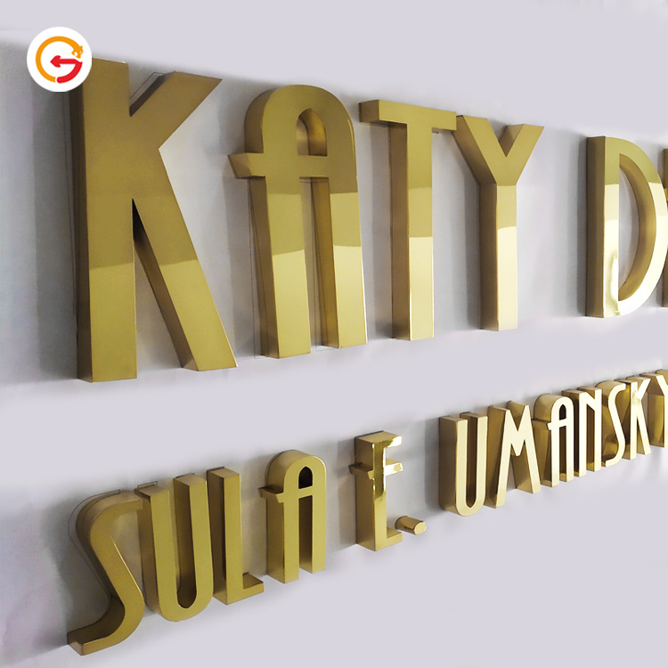 Metal Letter Signs | Dimensional Logo Sign Letters4