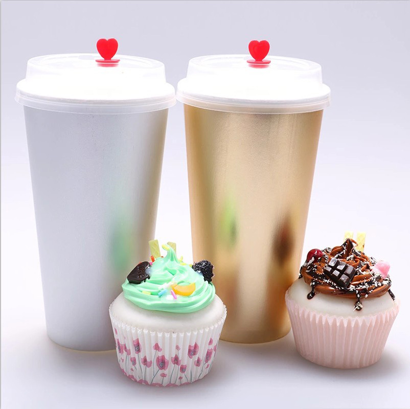 2020 wholesale price Ripple Wall Paper Cup - Coffee milk tea paper cup – JAHOO