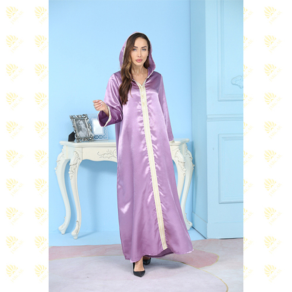 JK006 Muslim Women’s Long Dress Women Dubai Dress Kaftan Abayas