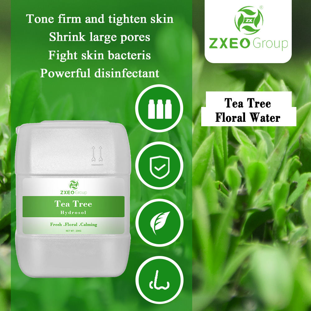 Skincare Pure Hydrosol 100% Pure Natural Plant Extract Tea Tree Hydrosol