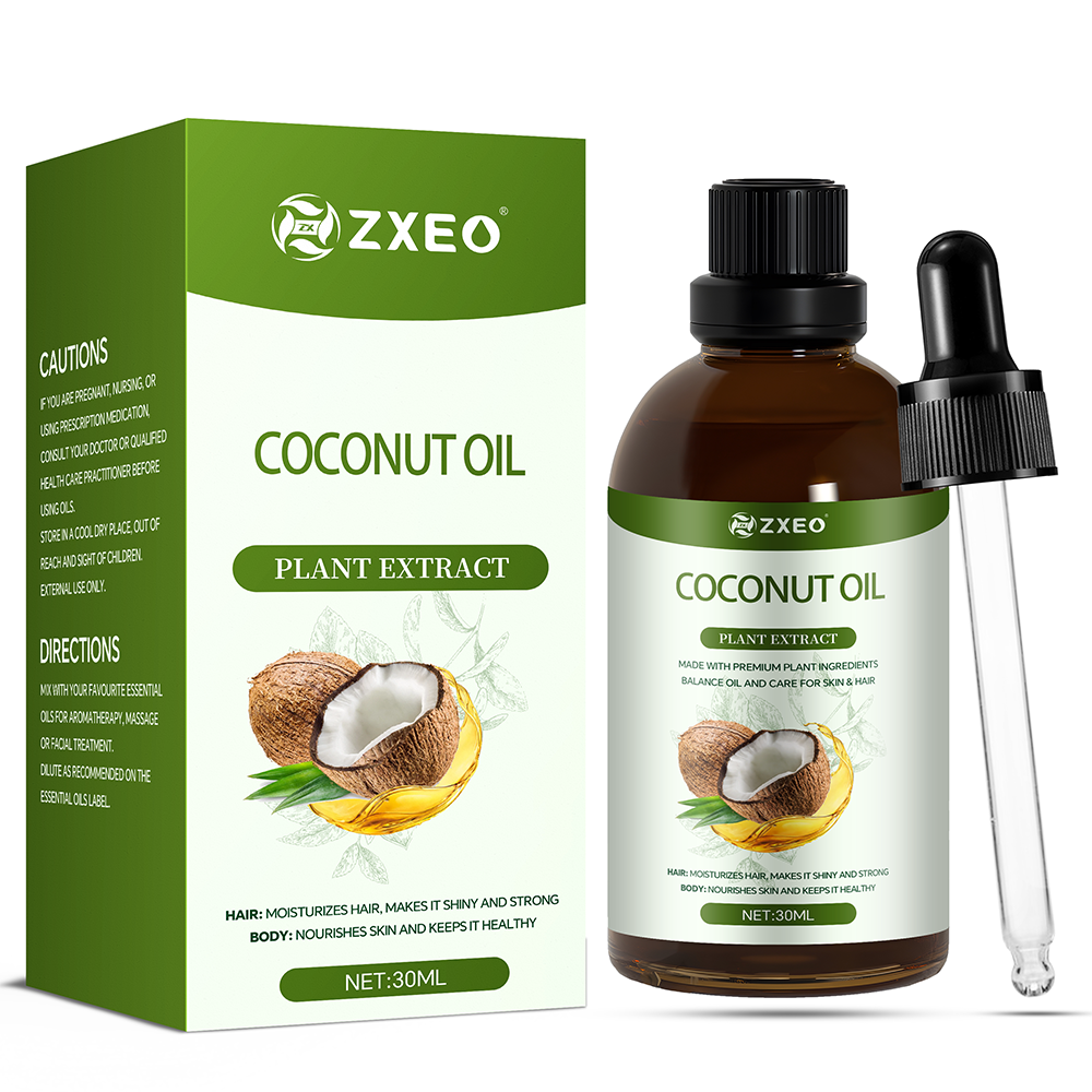 OEM 100% Natural Carrier Oil  Coconut Oil for Skin Care and Hair Care