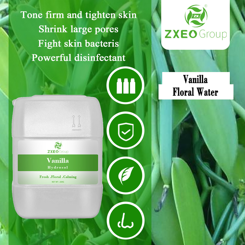 Organic Vanilla Hydrolat – 100% Pure and Natural at bulk wholesale prices