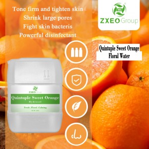 100% Pure and Organic  Quintuple Sweet Orange H...