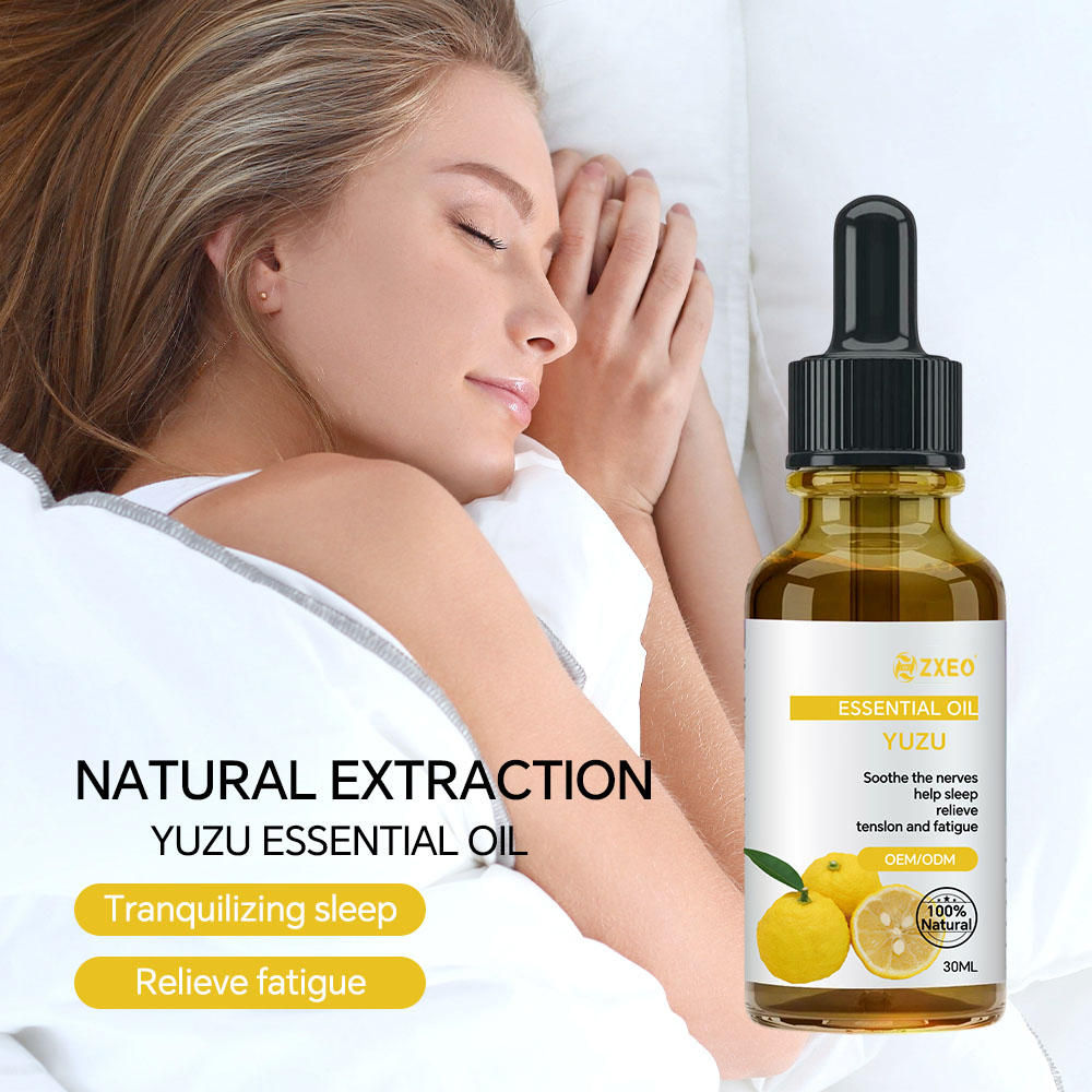 Pure Natural Japanese Yuzu Citrus Oils Yuzu Oil for Skin Hair Aromatherapy detail pictures