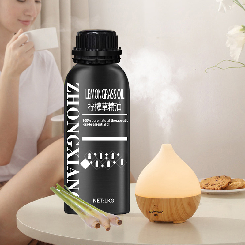 Pure and Natural Cosmetics Lemongrass Essential Oil Skincare Aroma Oil