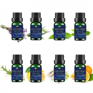 Wholesale Discount Essential Oils Set Organic - Top quality lemongrass essential oil set sweet orange oil gift set – Zhongxiang