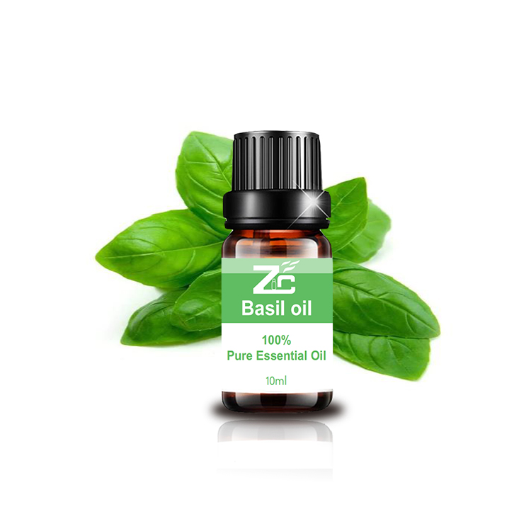 Hot Sale Pure Natural Basil Essential Oil for Diffuser Humidifier Massage