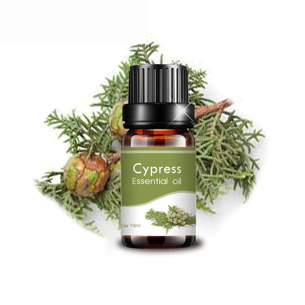 pure natural cypress oil massage oil thghten pores skin whitening