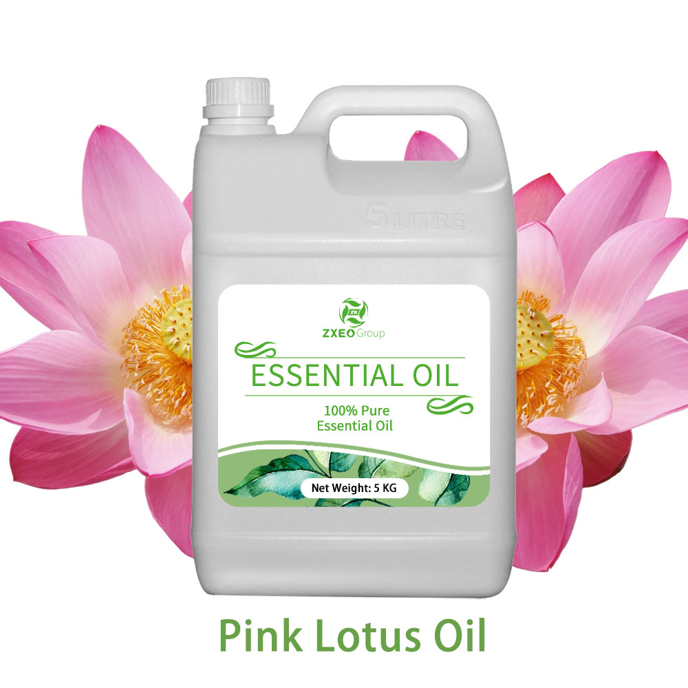 Pink Lotus Essential Oil Good Smelling Personal Care for Skin Care