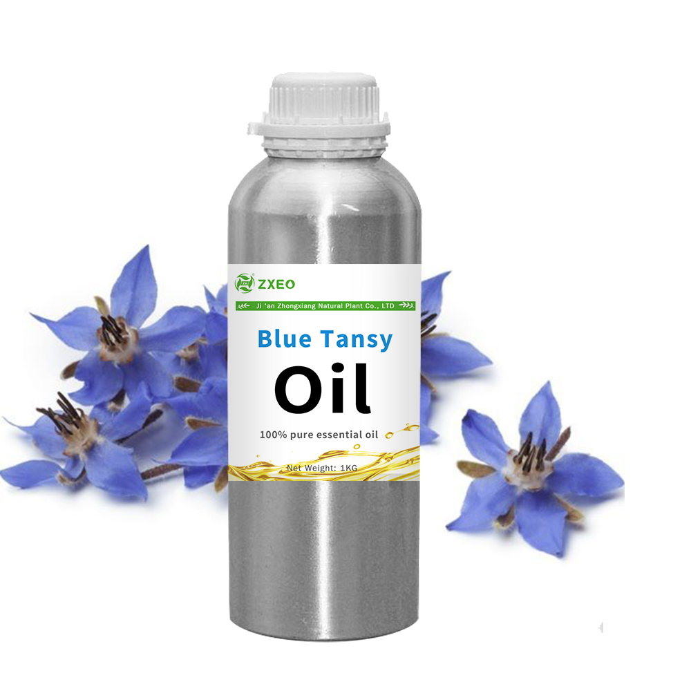 Therapeutic Grade Natural Blue Tansy Essential Oil For Facial Skin Care