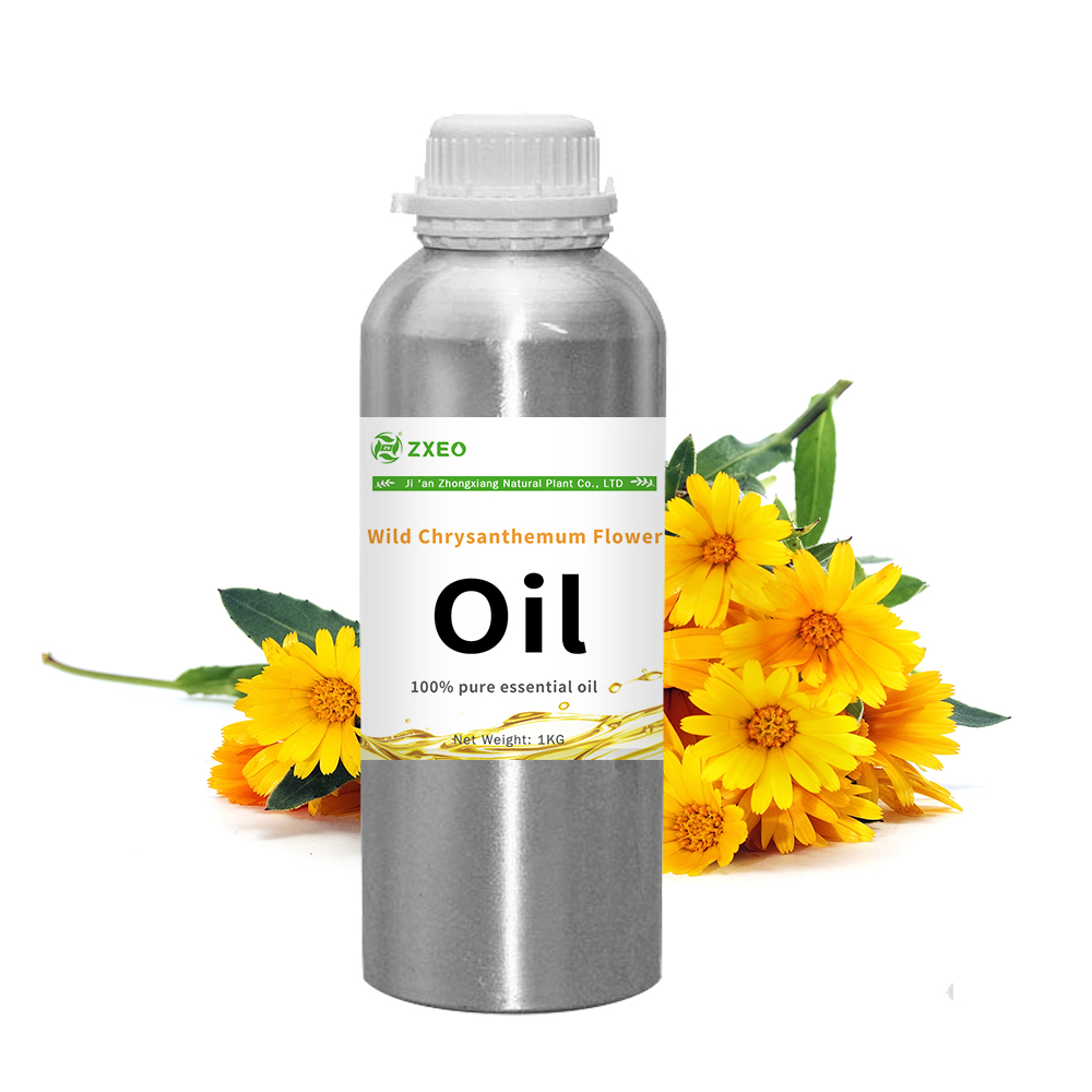 Factory Supply Good Quality Wild Chrysanthemum Flower Essential Oil