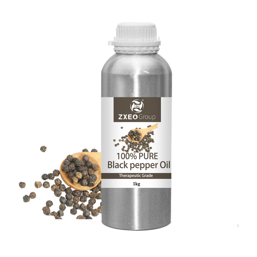 Manufacture Supply MSDS Oil & Water Soluble Therapeutic Grade Organic 100% Pure Natural Black Pepper Seed Essential Oil