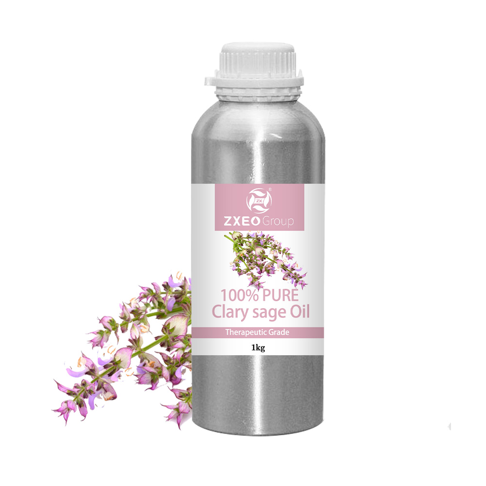 Factory supplier Wholesale Private Label Aromatherapy Bulk Pure Organic Clary Sage Essential Oil New For Cosmetic