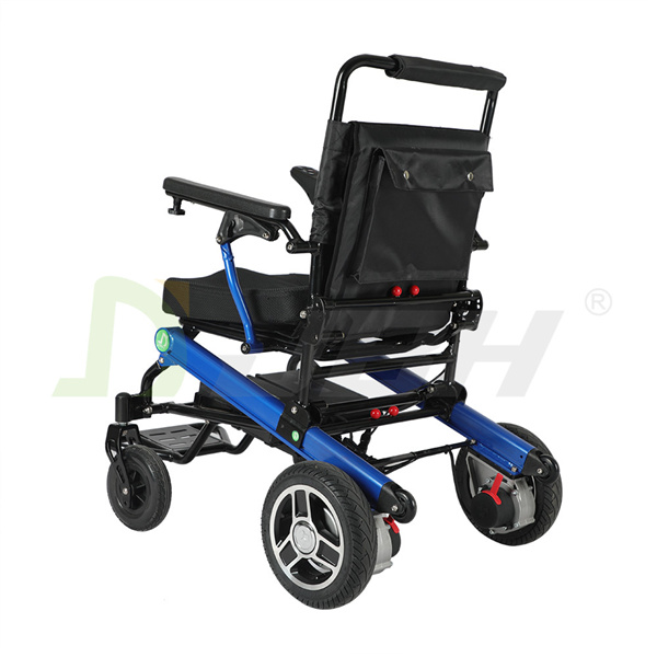 Wheelchair Manual Folding - Electric Folding Model D15 Lightweight Power Wheelchair – JBH Medical